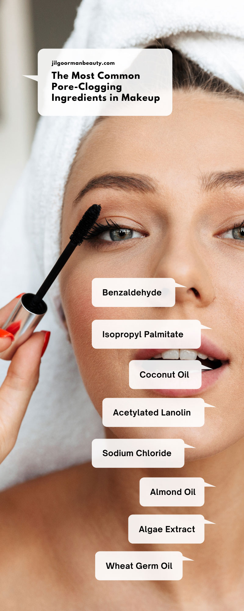 The Most Common Pore-Clogging Ingredients in Makeup - Jil Goorman Beauty