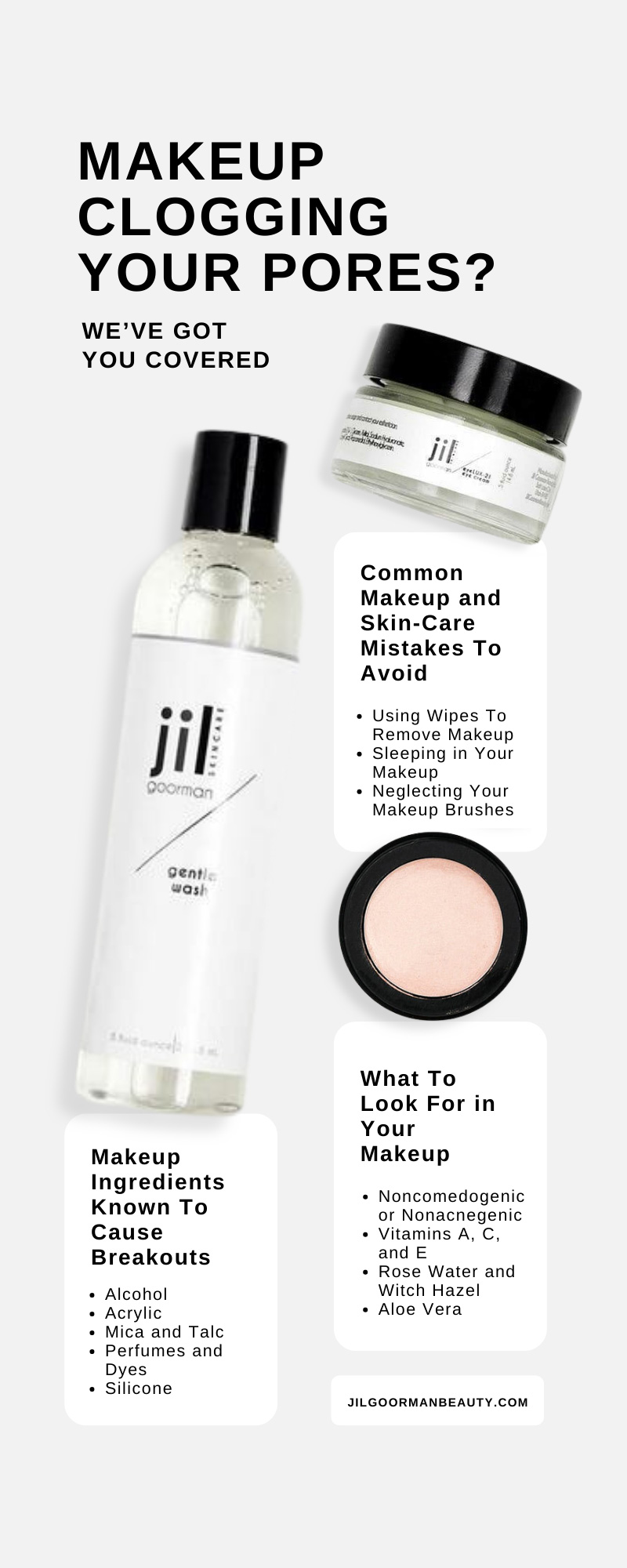 Makeup Clogging Your Pores? We’ve Got You Covered