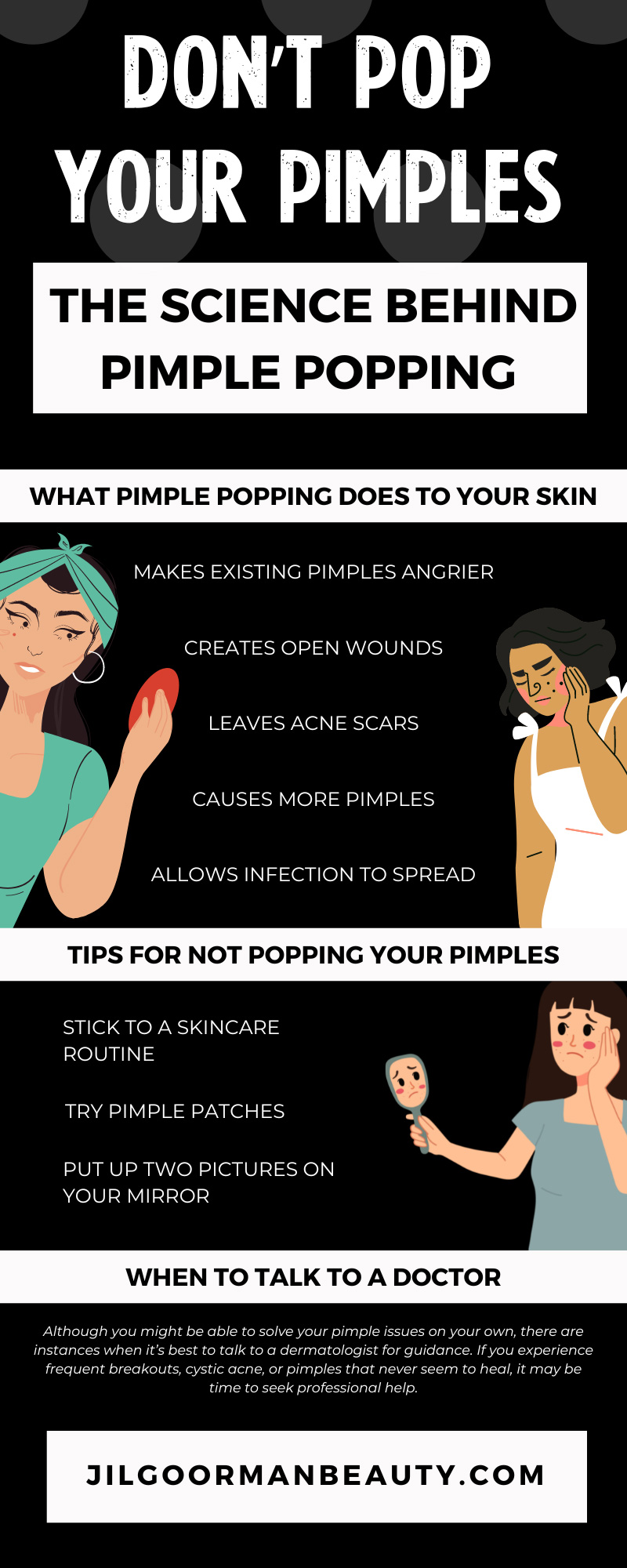 Don’t Pop Your Pimples: The Science Behind Pimple Popping