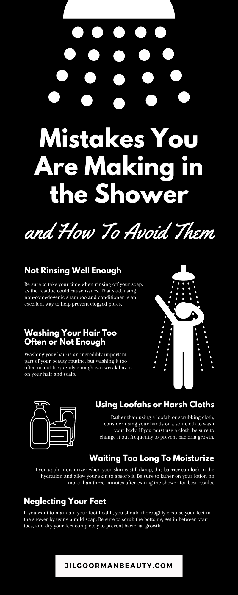 Mistakes You Are Making in the Shower and How To Avoid Them
