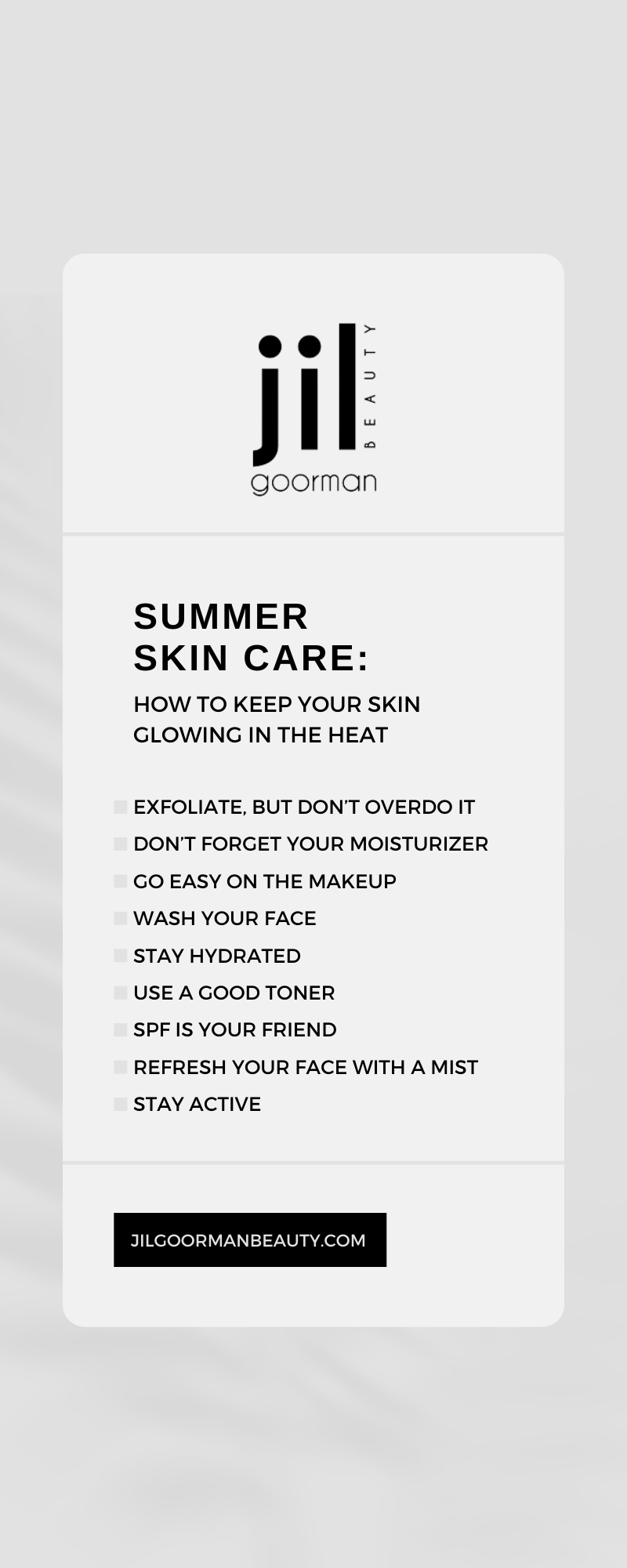 Summer Skin Care: How To Keep Your Skin Glowing in the Heat